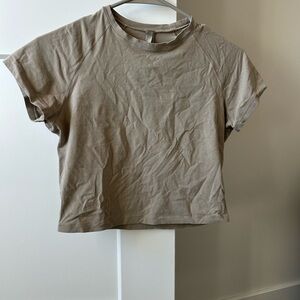 SKIMS cotton jersey t-shirt - color Mineral
